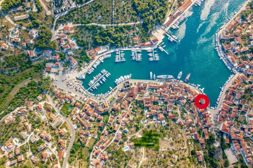 Riva Apartments Villa Thalia - Milna, Brac Milna  Dış mekan fotoğraf